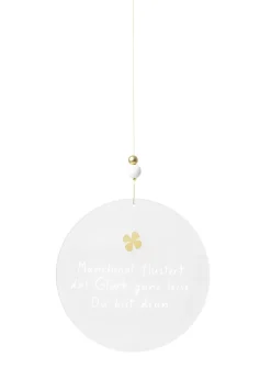 Räder Wand- Und Fensterdekoration>Hänger Glaspoesie „Manchmal flüstert...", D.15cm