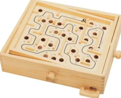 Natural Games Familien- Und Gesellschaftsspiele>Holz Labyrinth 30x25,5cm