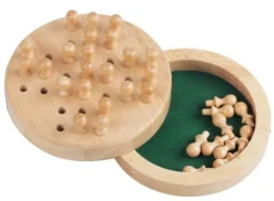Natural Games Familien- Und Gesellschaftsspiele>Holz Solitaire 12 cm