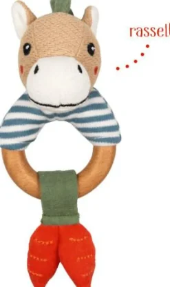 COPPENRATH SPG Spielen>Holz-Ringrassel Pferd - Little Wonder