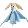 Steiff Kuscheln>Hoppel Hase Schmusetuch 28cm blau