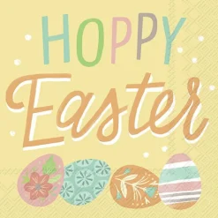 IHR Servietten|Servietten Und Serviettenringe>HOPPY yellow Lunch-Servietten L 961870