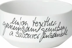 Räder Weiß>Häppchenweise Schale Enjoy To- Gether D.10,5cm H.5