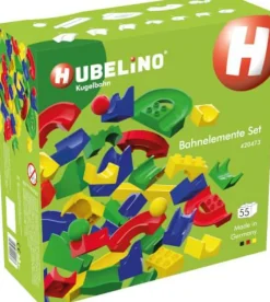 Hubelino Klemm- Und Magnetbaukästen>55-teiliges Bahnelemente Set
