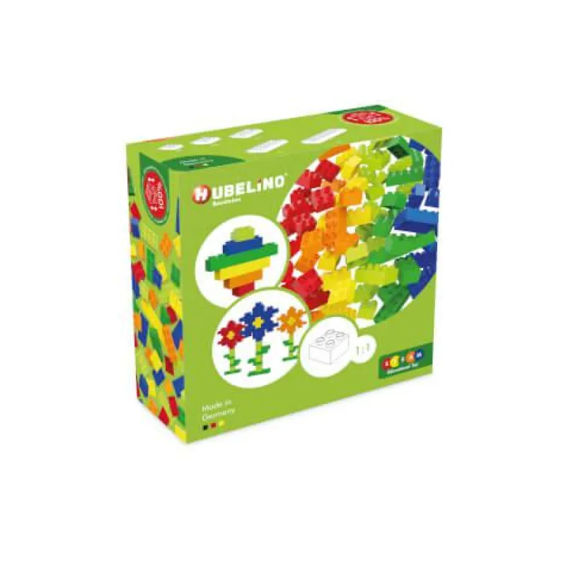 Hubelino Klemm- Und Magnetbaukästen>120-teiliges Bausteine Set (bunt)