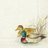 IHR Servietten Und Serviettenringe|Servietten>HUNTED DUCKS Cream Lunch-Servietten L1011960