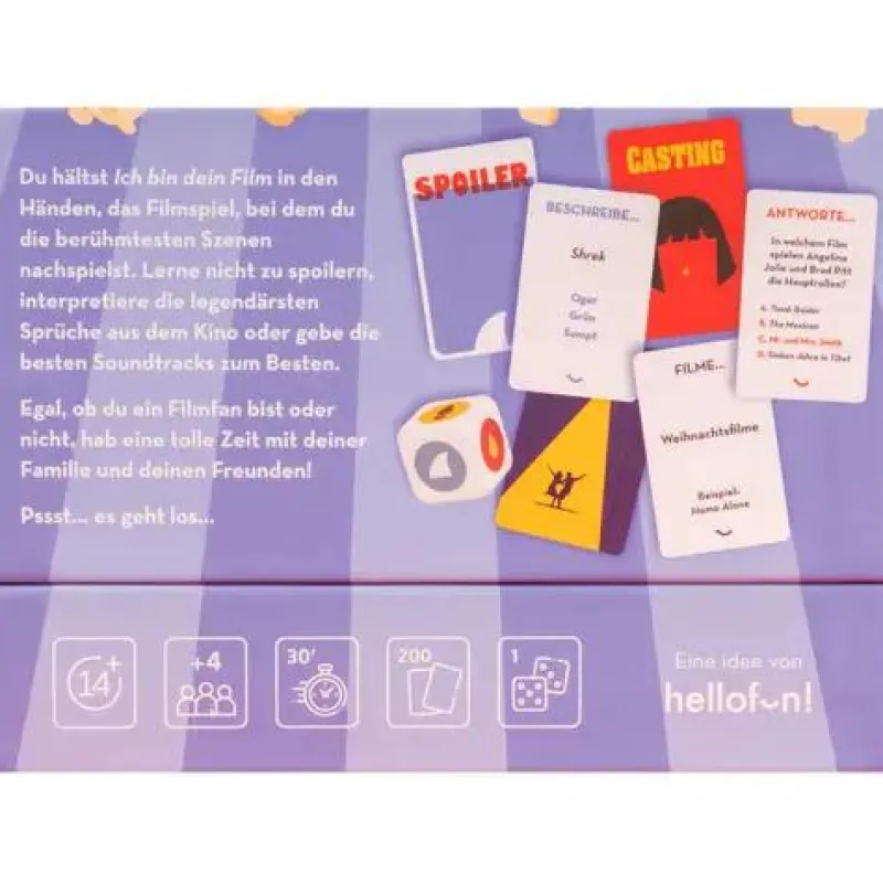 Hellofun Familien- Und Gesellschaftsspiele>Ich bin dein Film