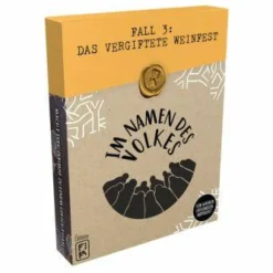 Èditons Familien- Und Gesellschaftsspiele>Im Namen des Volkes - Fall 3: Das vergiftete Weinf