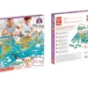 Hape Kinderpuzzle>2-in-1 Weltreise Puzzle und Spiel