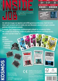Kosmos Familien- Und Gesellschaftsspiele>Inside Job - Ein fast kooperatives Stichspiel