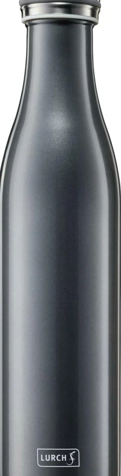Lurch Isolierkannen Und Zubehör>Isolier-Flasche Edelstahl 0,75l Anthrazit-metallic