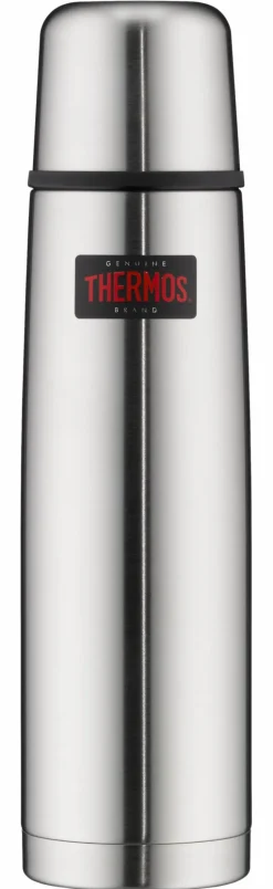 Thermos Isolierkannen Und Zubehör>Isolierflasche Light&Compact, Steel 1,0L