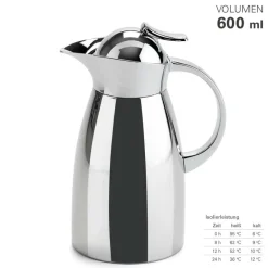 Weis & Cie. GmbH Isolierkannen Und Zubehör>Isolierkanne Edelstahl 0,6L