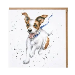 Wrendale Desings Ltd Karten>Jack-Russell- Karte "Freiheit"
