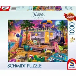 Schmidt Spiele Erwachsenenpuzzle>J.Haynie Mit Dem Wohnwagen Am Me - Puzzle 1000 Tei