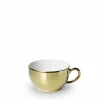 Dibbern Farbe>Kaffee Obertasse 0,25 l Gold Solid Color