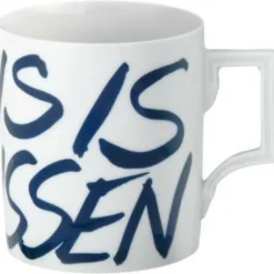 Meissener Porzellan Henkelbecher>Kaffeebecher, Form Berlin , This is MEISSEN , V 0,