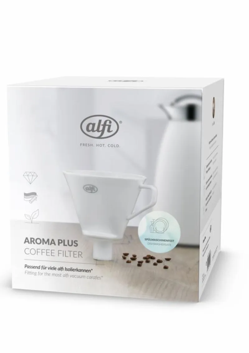 Alfi GmbH Kaffeezubehör>Kaffeefilter Aroma Plus Weiss