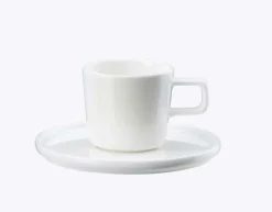 Asa Selection Weiß>Kaffeetasse mit Untertasse 200ml