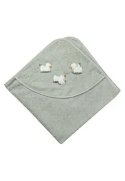 Sterntaler Badtextilien>Kapuzen Badetuch 80x80 Edda, helltürkis