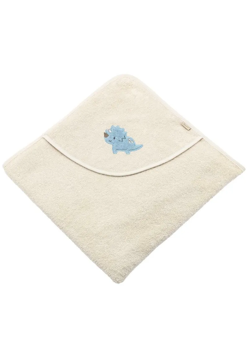 Sterntaler Badtextilien>Kapuzenbadetuch 80x80 Rexi beige