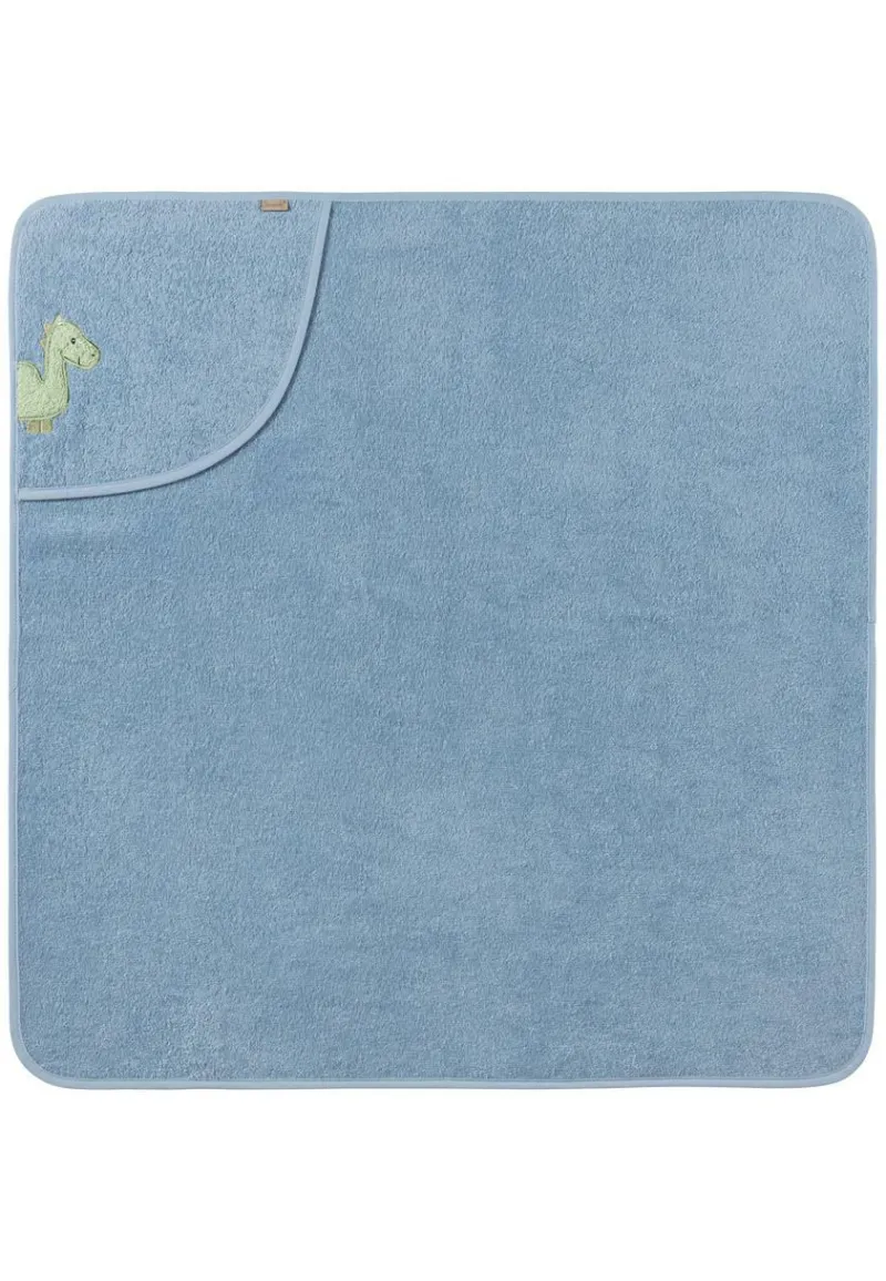 Sterntaler Badtextilien>Kapuzenbadetuch 80x80 Rexi blau
