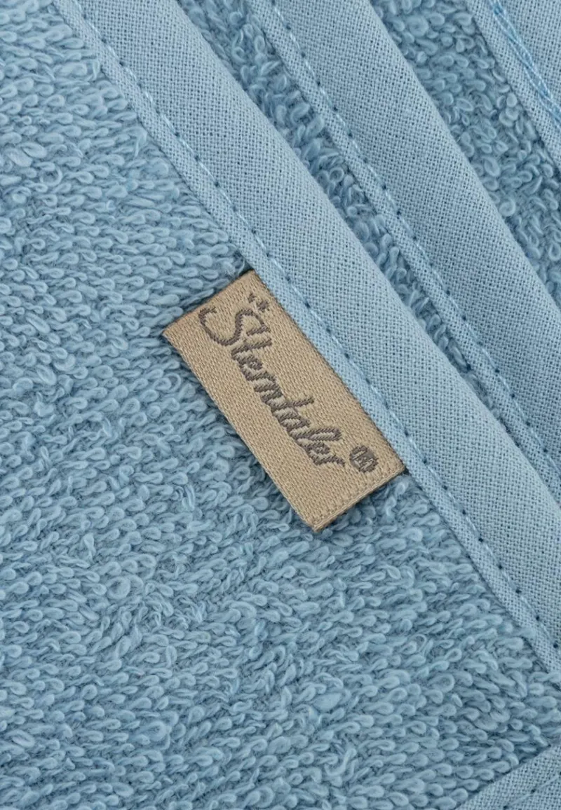 Sterntaler Badtextilien>Kapuzenbadetuch 80x80 Rexi blau