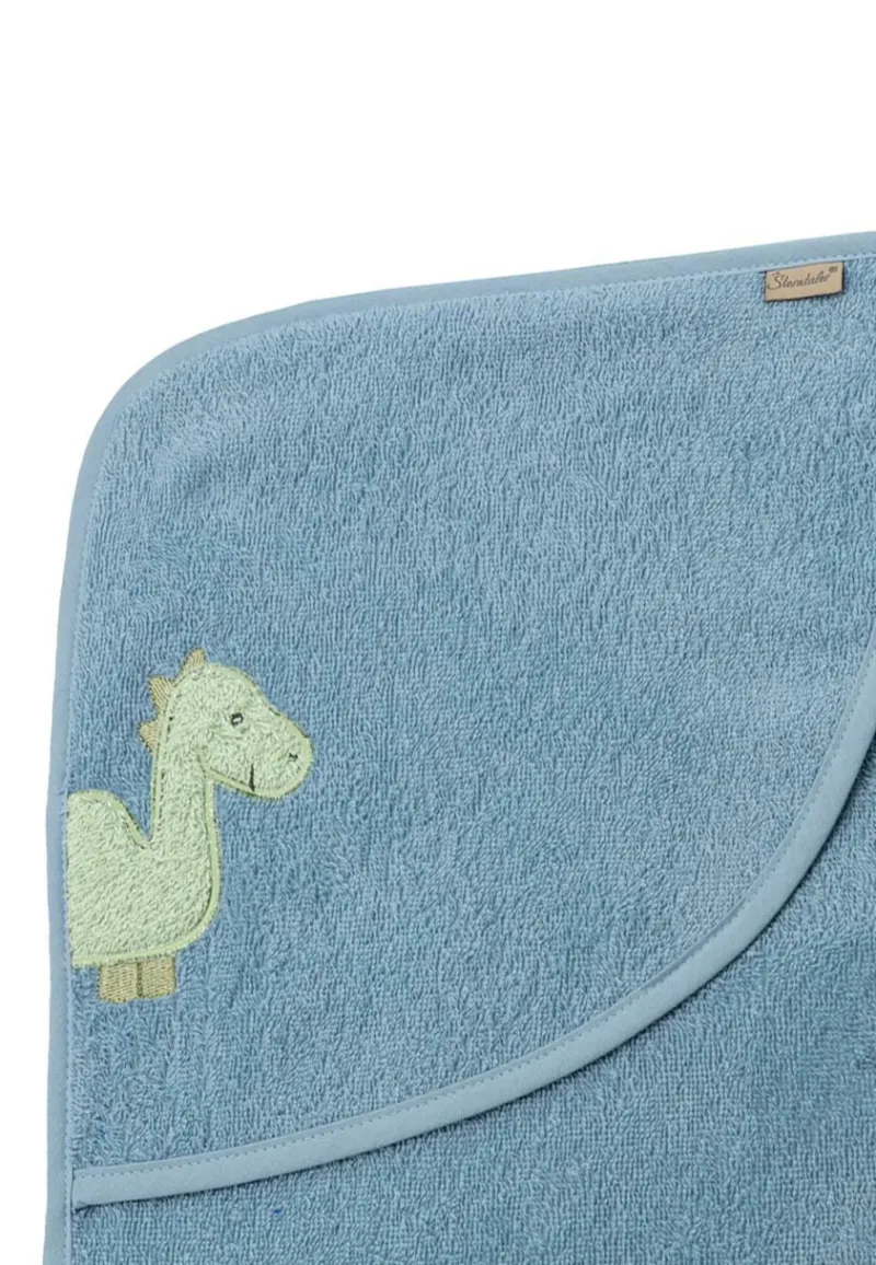 Sterntaler Badtextilien>Kapuzenbadetuch 80x80 Rexi blau