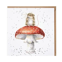 Wrendale Desings Ltd Karten>Karte Maus auf Pilz