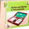 Natural Games Familien- Und Gesellschaftsspiele>Karten und Würfel in Holzschatulle