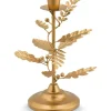 Pip Studio Beleuchtung>Kerzenständer „Blätter", gold, H: 21.5cm