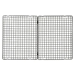 Staedter Gmbh Backzubehör>Kühlgitter 48 x 30 cm / H 2 cm Schwarz rechteckig