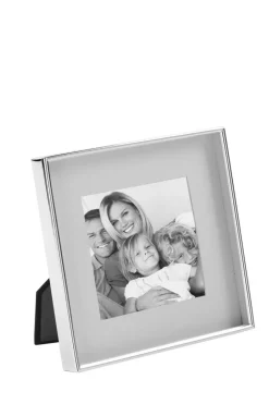 Fink Bilderrahmen>Kim/Rahmen quadratisch versilbert AS 10x10