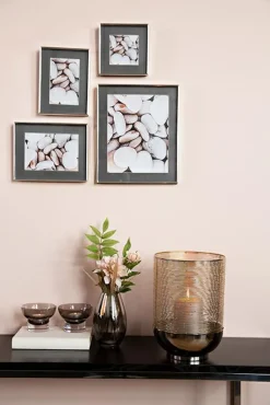 Fink Bilderrahmen>Kim/Rahmen vers. grau 10x10cm Passepartout AS