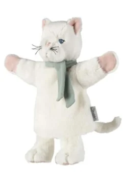 Sterntaler Kasper Und Co>Kinder Handpuppe Katze cremeweiß