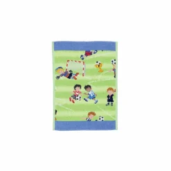 Feiler Badtextilien>Kindergartentuch/Gästetuch Soccer 37x50