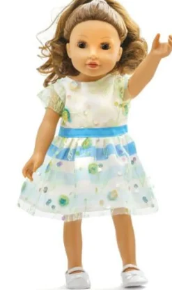 Heless GmbH Puppenzubehör>Kleid "Blumenmeer" Gr. 35-45cm