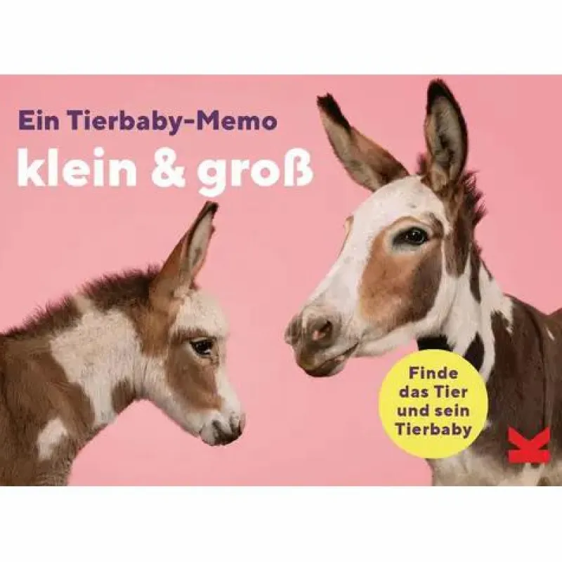Laurence King Familien- Und Gesellschaftsspiele>Klein & Groß Tierbaby-Memo