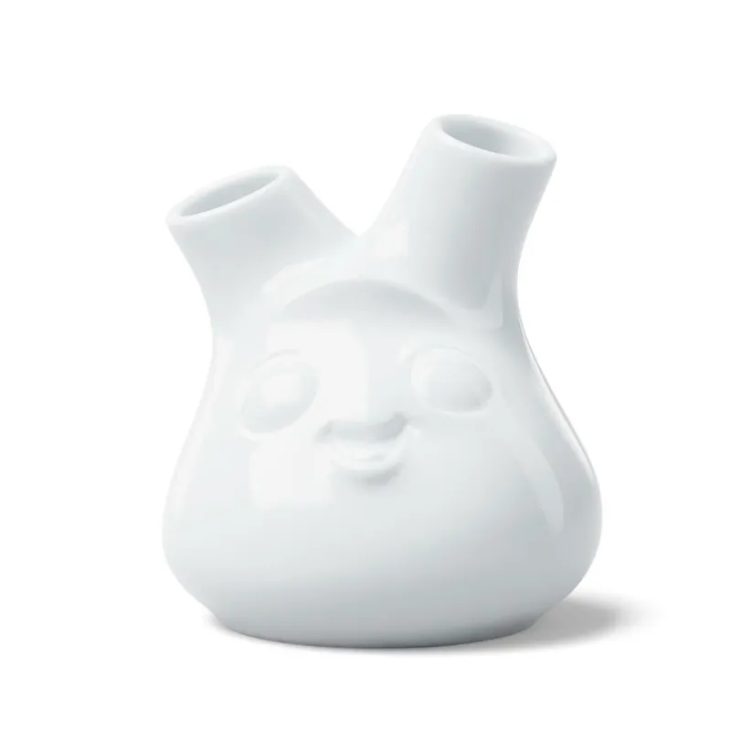 58 fiftyeight Vasen>Kleine Vase Kess weiß 10cm