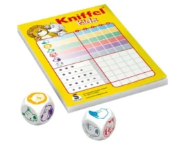 Schmidt Spiele Kinderspiele>Kniffel Kids (Metalldose) - Mitbringspiel