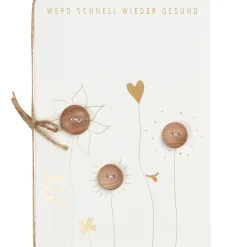 Räder Karten>Knopfkarte „Werd schnell wieder gesund