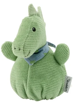 Sterntaler Kuscheln>Knuddelsäckchen Dino Rexi, Steingrün