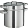 Küchenprofi Töpfe Edelstahl>Kochtopf mit Pastaeinsatz SAN REMO 22cm