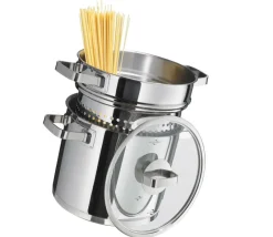 Küchenprofi Töpfe Edelstahl>Kochtopf mit Pastaeinsatz SAN REMO 22cm