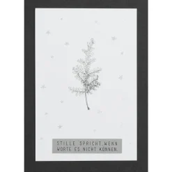 Räder Karten>Kondolenzkarte „Stille spricht..."