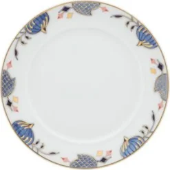 Meissener Porzellan Farbe>Konfektteller Noble Blue Zwiebelkante Fopm No 41 K