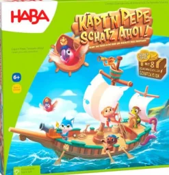 Haba Kinderspiele>Käpt’n Pepe, Schatz Ahoi!