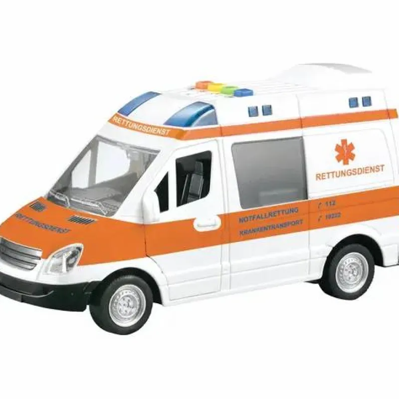 Speedzone Fahrzeuge Und Fluggeräte>Krankenwagen mit Licht und Sound
