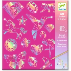 Djeco Malen Und Zeichnen>Kratzbilder: Diamant