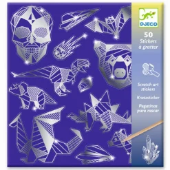 Djeco Malen Und Zeichnen>Kratzbilder: Eisen